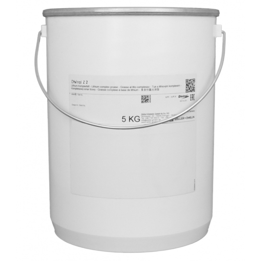 Divinol Z 2 High-temperature Grease soapfree NLGI-2 brown - 5kg
