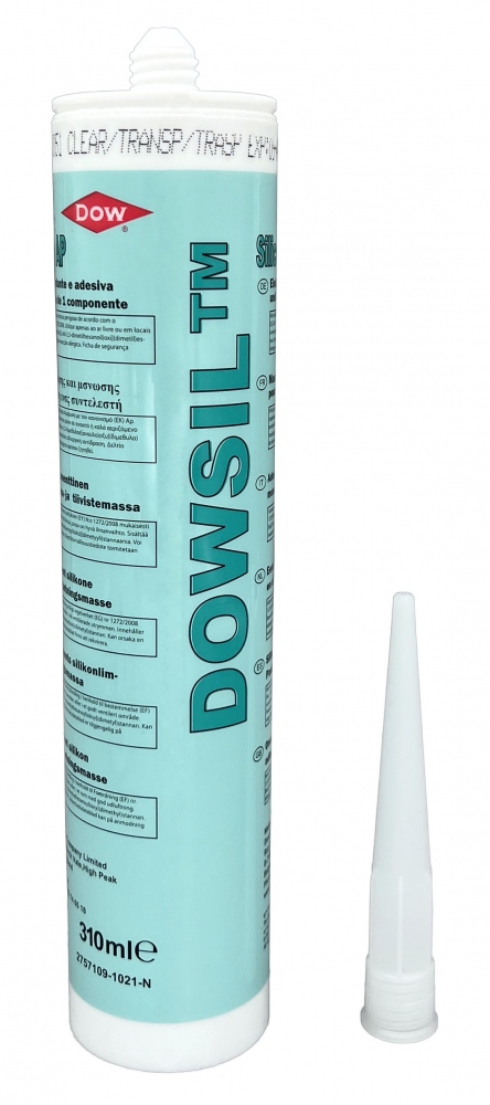 Dowsil SILICONE AP Adhesive sealant clear 310ml cartridge