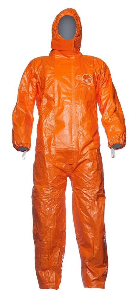Tychem® 6000F orange Chemical Protection suit PPE Category 3 Type 3