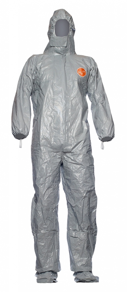 Tychem® 6000F Chemical Protection suit PPE with socks grey