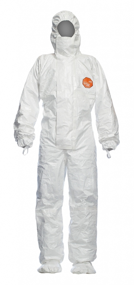 TYCHEM 4000S Protection suit with socks PPE Cat. 3 Type 3B/4B/5B/6B