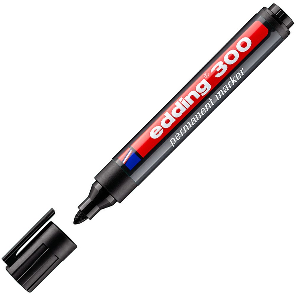 Edding 300 Refillable permanent marker with round nib 1.5 - 3mm