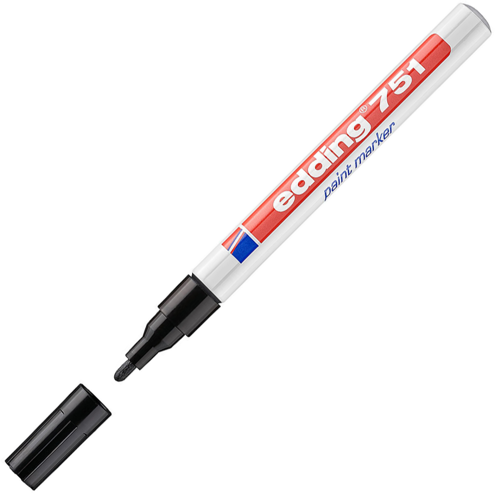 Edding 751 Permanent paint marker with round nib 1-2 mm