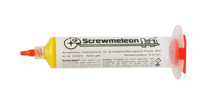 Screwmeleon® Refill cartridge for torque sealant gun 30ml