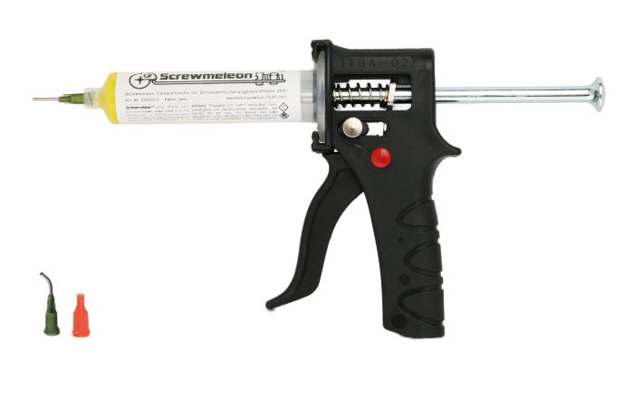 Screwmeleon® Torque sealant gun starter set with cartridge 50ml