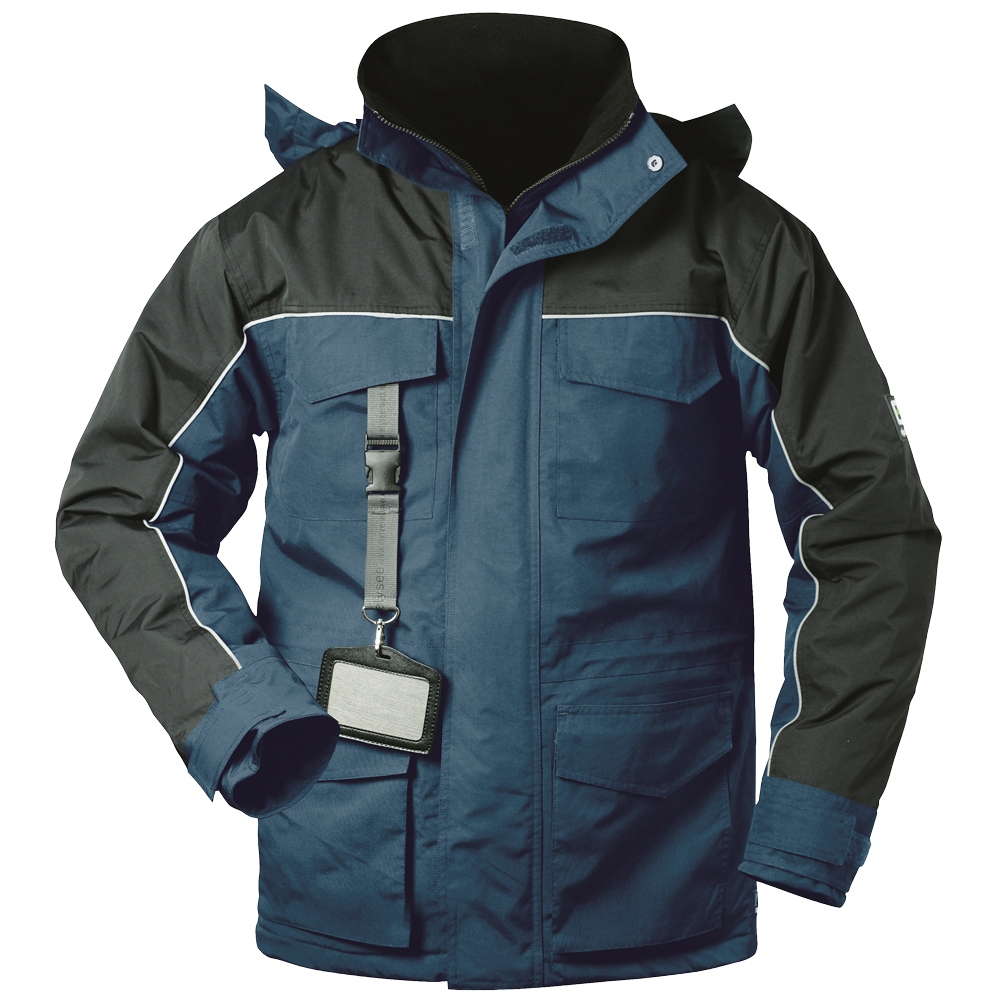 Winter Thermo Parka breathable navy blue/black S-4XL, Elysee 20019