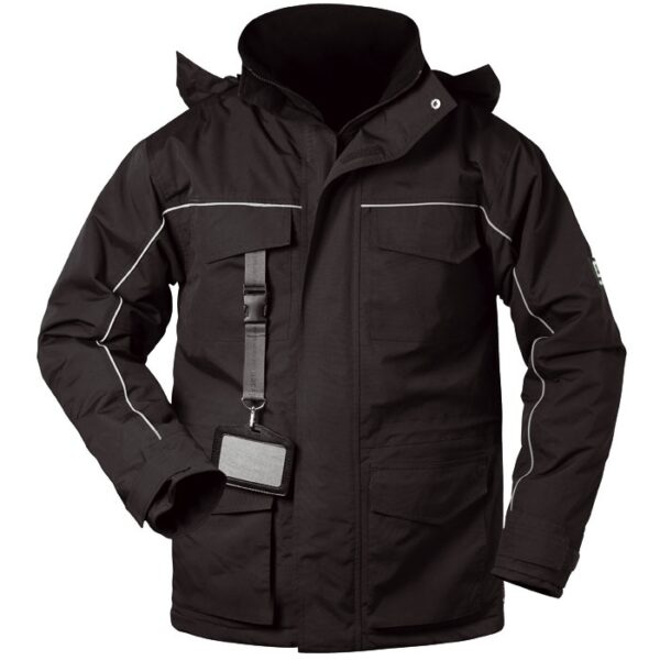 Winter Thermo Parka breathable black XS-4XL, Elysee 20020