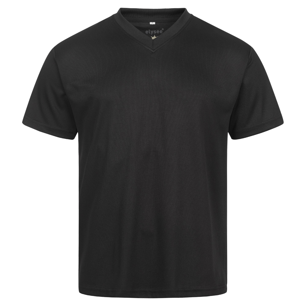 Breathable Work T-Shirt with UV protection black S-XXXL, Elysee 21048