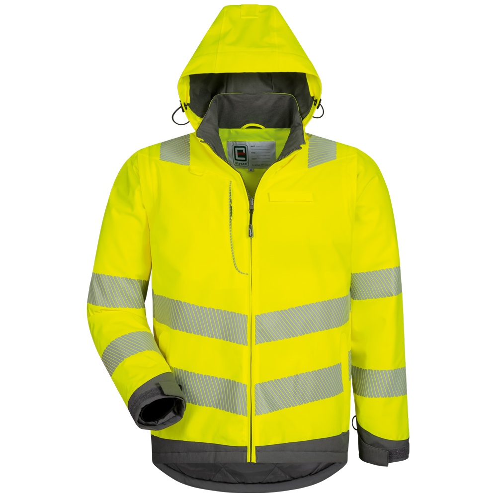 High Visibility 2-in-1 work jacket yellow/grey XS-4XL, Elysee 22422