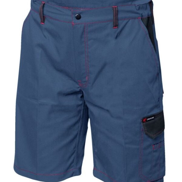 Craftland 22443 OSTENDE polycotton twill shorts black-grey