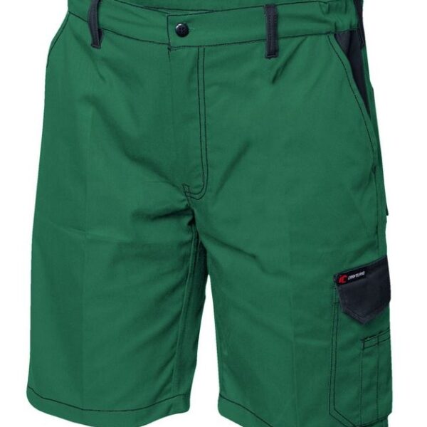 Craftland 22444 WESTERLO polycotton twill shorts green/black