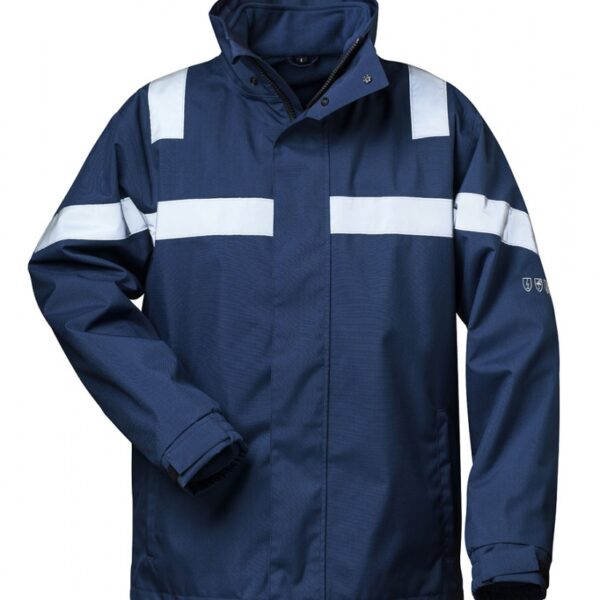 Multi-norm Safety Jacket 3-in-1 convertible navy blue, Elysee 23417