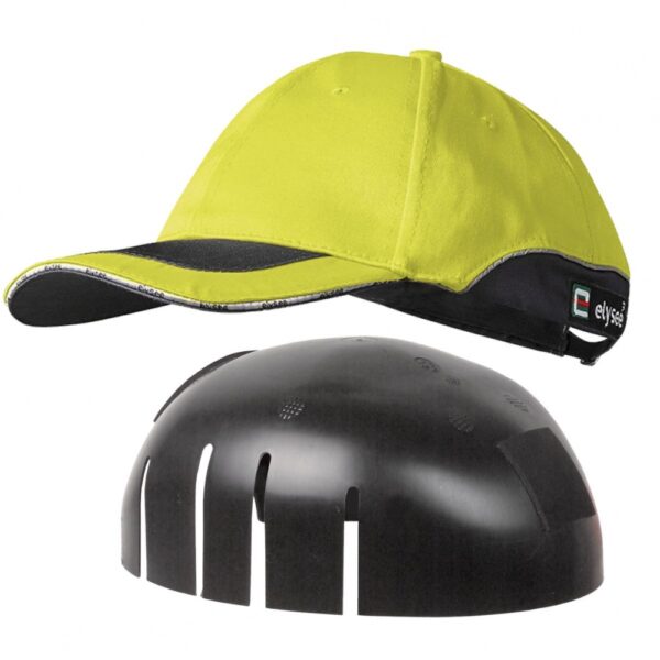 Elysee 4020/001 GREG Safety cap EN 812 yellow/anthrazit fluorescent