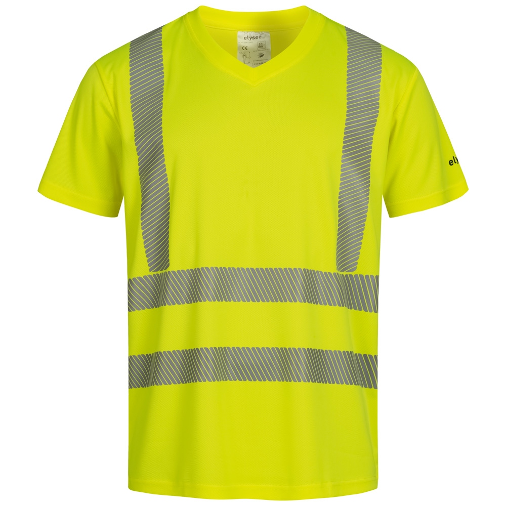 Elysee 23491 BURGUM High visibility UV- T-Shirt yellow S-4XL