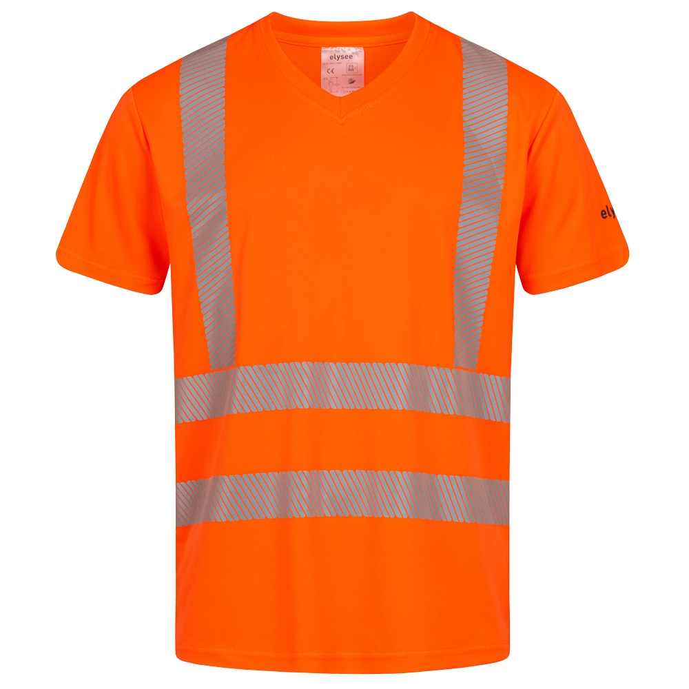 High visibility UV T-Shirt orange S-4XL, Elysee 23492 DRIEBERG