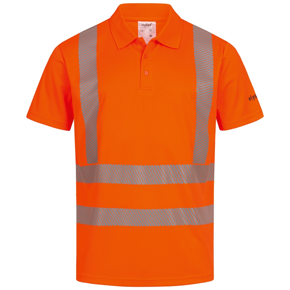 Elysee 23494 HAVELTE High visibility UV- Polo Shirt orange S-4XL