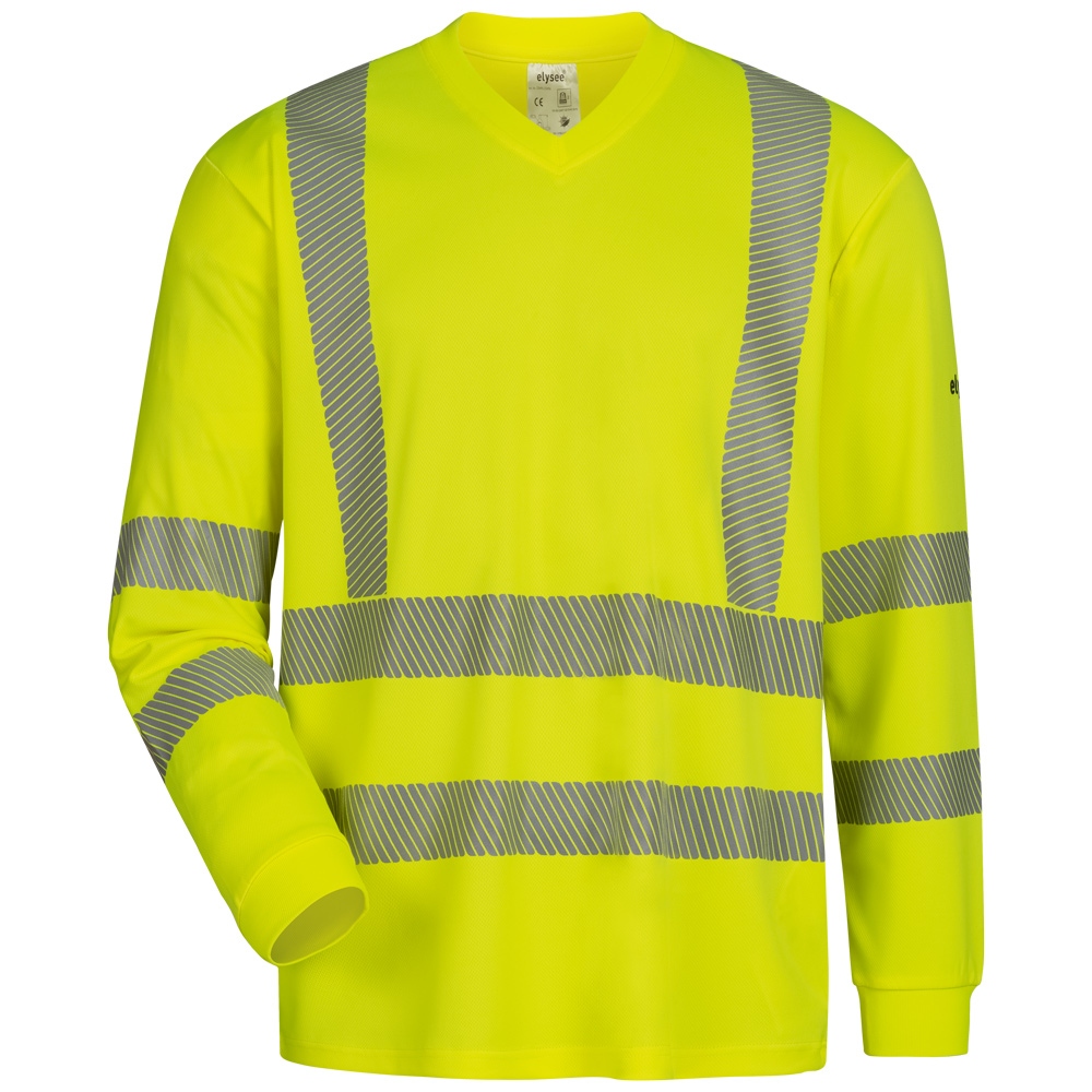 High visibility UV polo shirt yellow S-4XL Elysee Nature 23495
