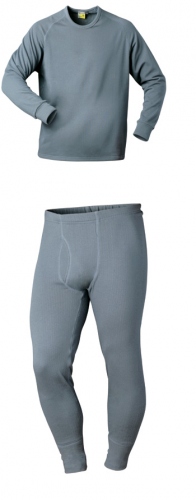 Elysee 26125 ORKA Thermo Winter underwear-Set grey S–XXXXL