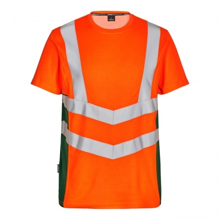 Engel 9544-182 modern high visibility T-Shirt orange/green XS - 6XL