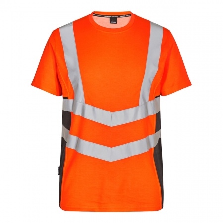 Engel Modern high visibility T-Shirt orange/gray anthracite