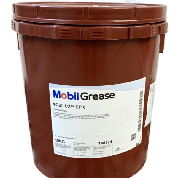 Mobilux EP 0 Lithium-based Semi-fluid Bearing Grease 18kg bucket