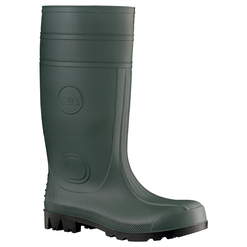 Steel toe Work Gumboots PVC green 37-48 S5, Euromax 35377