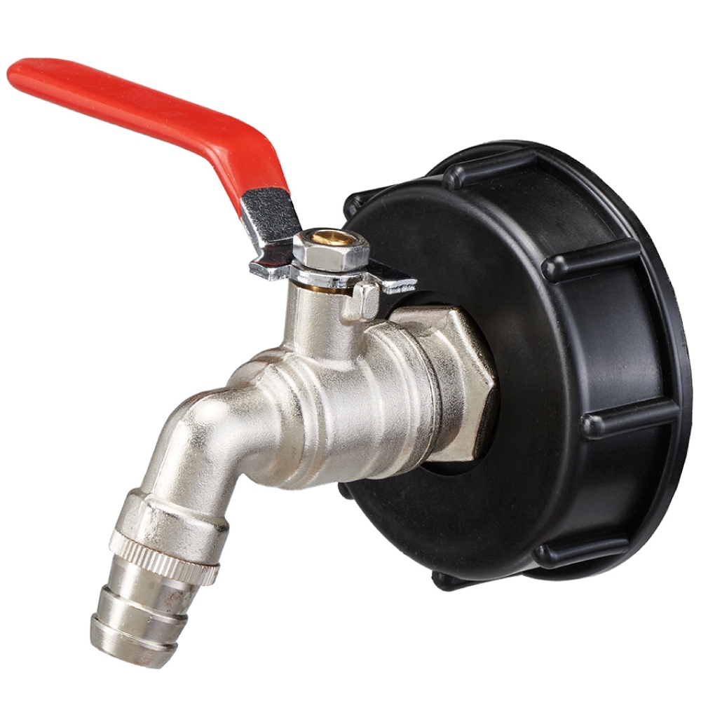 Evertec 7610 Adapter IBC with metal ball valve 3/4'' female thread