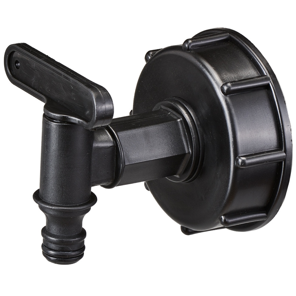 Evertec 7615 IBC Adapter S60x6 with outlet tap click system