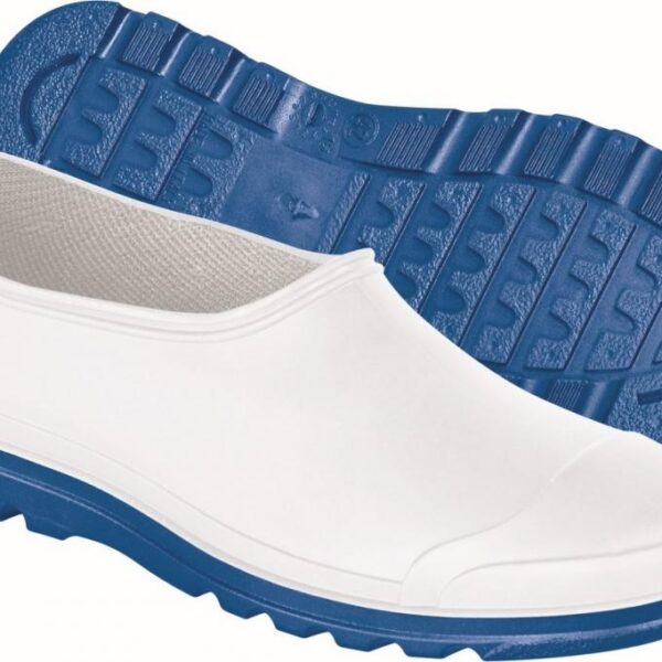 PVC galoshes white/blue 38-47, Euromax 35013