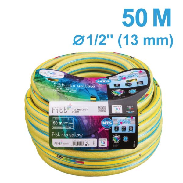 Fitt NTS PVC hose with UV protection 1/2 inch, 50m
