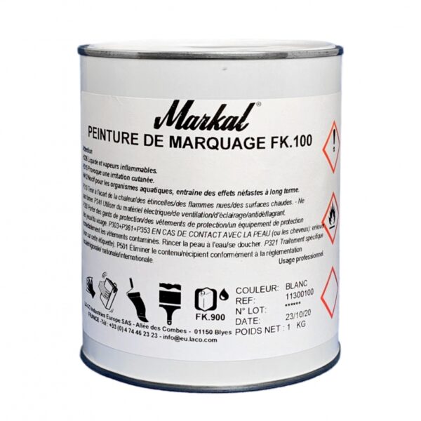 Markal FK.100 High temperature viscous marking paint up to 1000°C