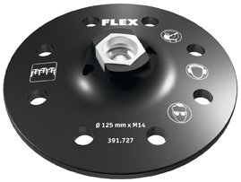 FLEX 391.727 Velcro backing pad 125 Ø SP D125-8 H/F