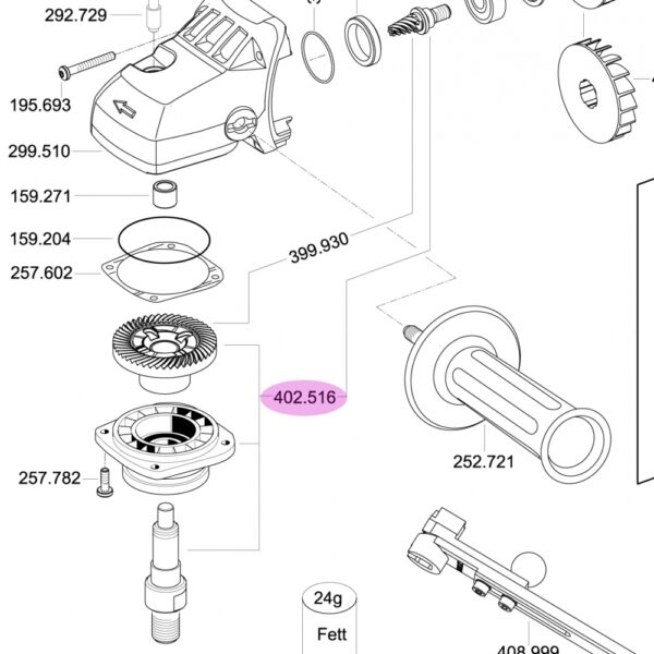 FLEX 402.516 Repair set PE14-3 -KH - original spare part