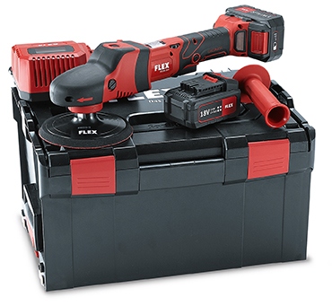 FLEX 447.153 PE 150 18.0-EC/5.0 Set Cordless rotary polisher