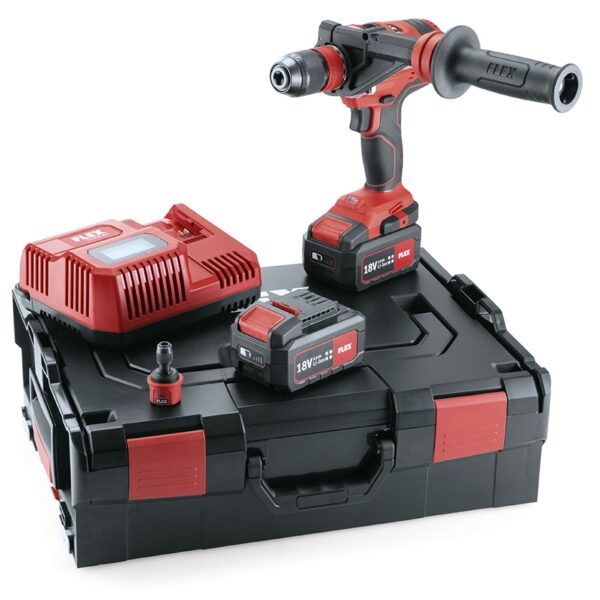 Flex 482.757 DD 4G 18.0-EC/5.0 Set 4-speed cordless drill driver 18 V
