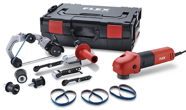 Flex 453.463 BRE 8-4 INOX Set Pipe belt sander & belt file TRINOXFLEX