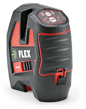 FLEX 456.004 ALC 3/1-G Self-levelling crossline laser