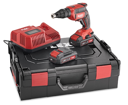 Flex 467.146 Cordless drywall screwdriver 18,0 V DW 45 18.0-EC/2.5 Set