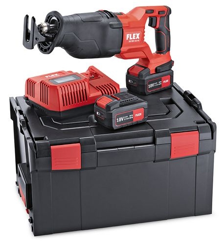 Flex 469.084 RSP DW 18.0-EC/5.0 Set Cordless reciprocating saw 18.0 V