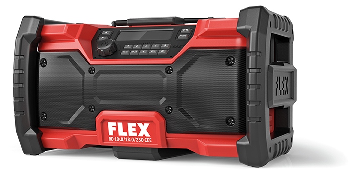 Flex 484.857 Digital 10.8 / 18.0 V cordless radio BT USB FM DAB+