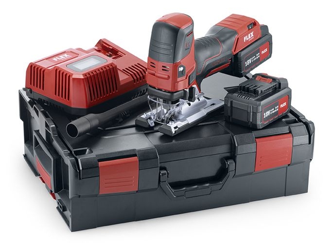 Flex 489.778 JS 18.0-EC/5.0 Set Cordless jigsaw with carrying case