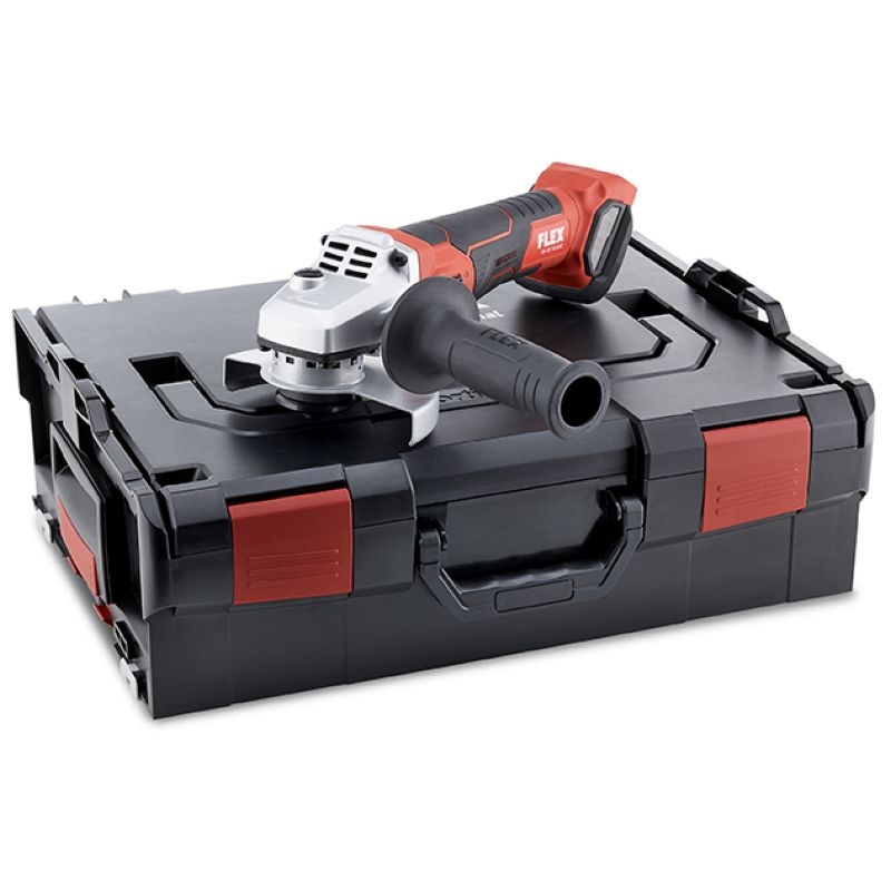 Flex 499.315 Cordless angle grinder with brake in set with L-BOXX 136