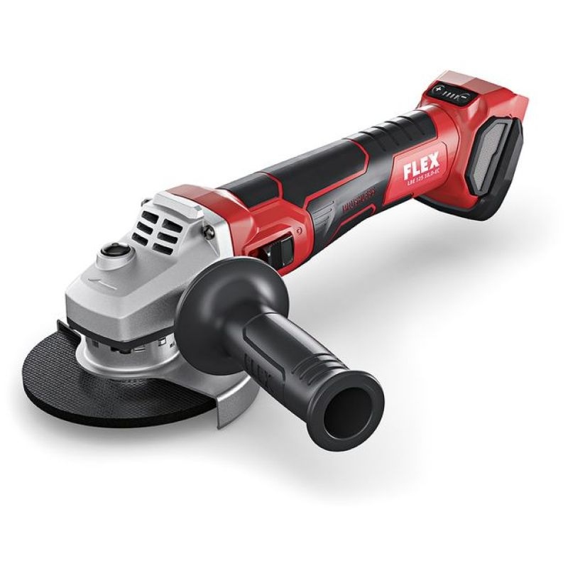 Flex 499.285 18V cordless angle grinder with variable speed and brake