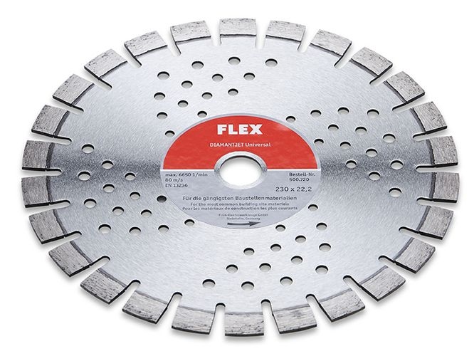 Flex 500.720 Diamantjet diamond cutting disc universal 230 x 22.2 mm