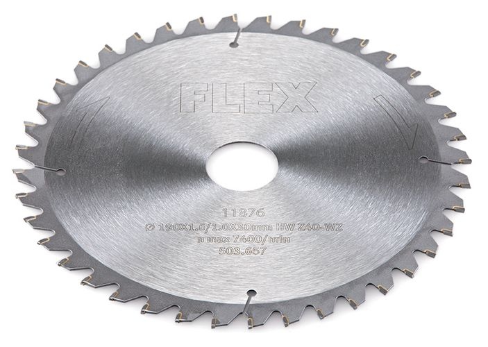 Flex 503.657 D190x1,6/1,0x30 HW Z40/5° WZ Standard saw blade