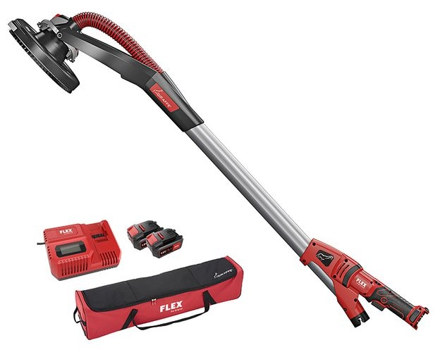 Flex 504.041 Cordless sander Giraffe GE MH 18 / 5.0 with grinding head