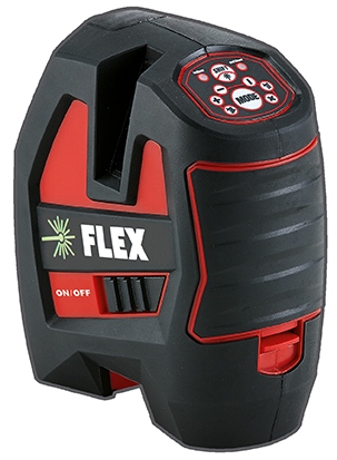 Flex 509.841 ALC 3/1-G/R Self-levelling crossline laser