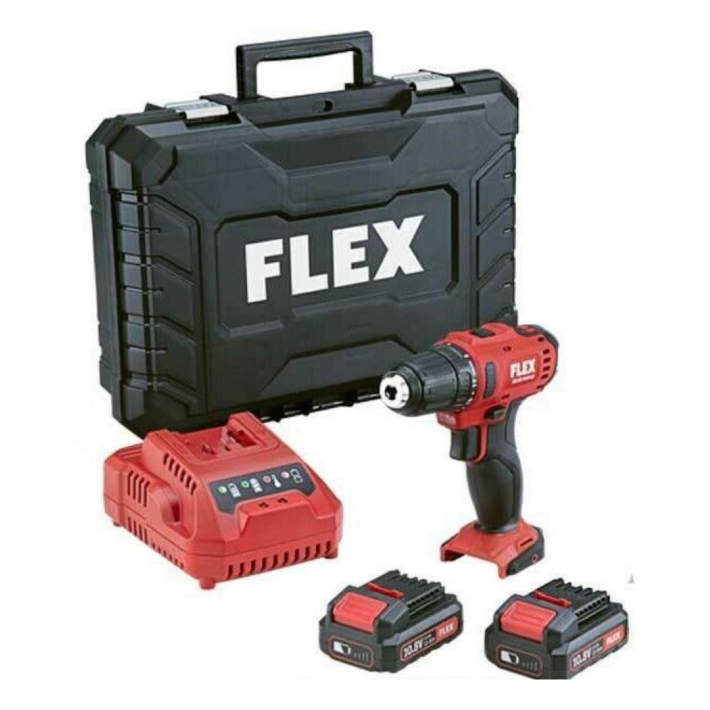 Flex 516.155 DD 2G 10.8-LDBC/2.5 Cordless drill driver Set