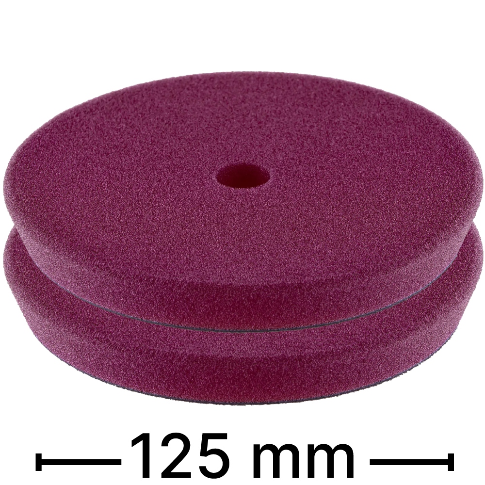 FLEX 532.403 PP-M 125 Polishing sponge Universal medium purple 2 pcs