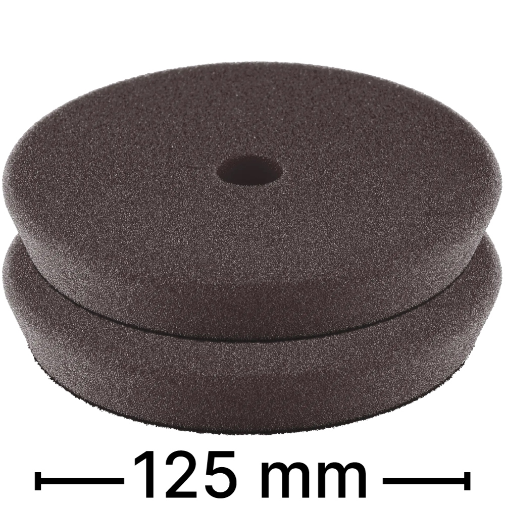 FLEX 532.408 PP-F 125 Finish-Pad Polishing sponge soft black 2 pcs